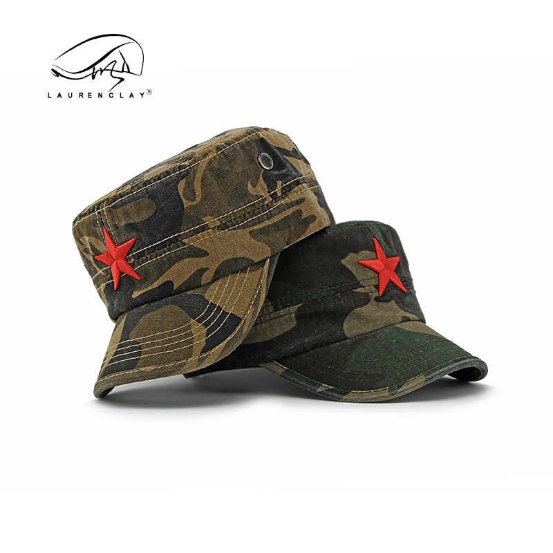 メンズカモフラージュベースボールキャップ,アウトドアスポーツ - Snapback Hat Flat のレビューと価格