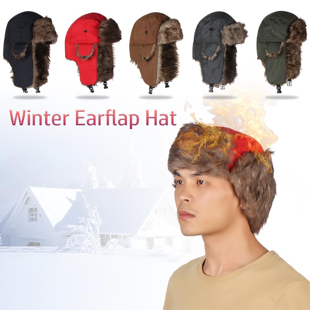 高品質イヤーフラップ付きトラッパーウィンターキャップ、カジュ - Trapper Hat Ear Flap のレビューと価格