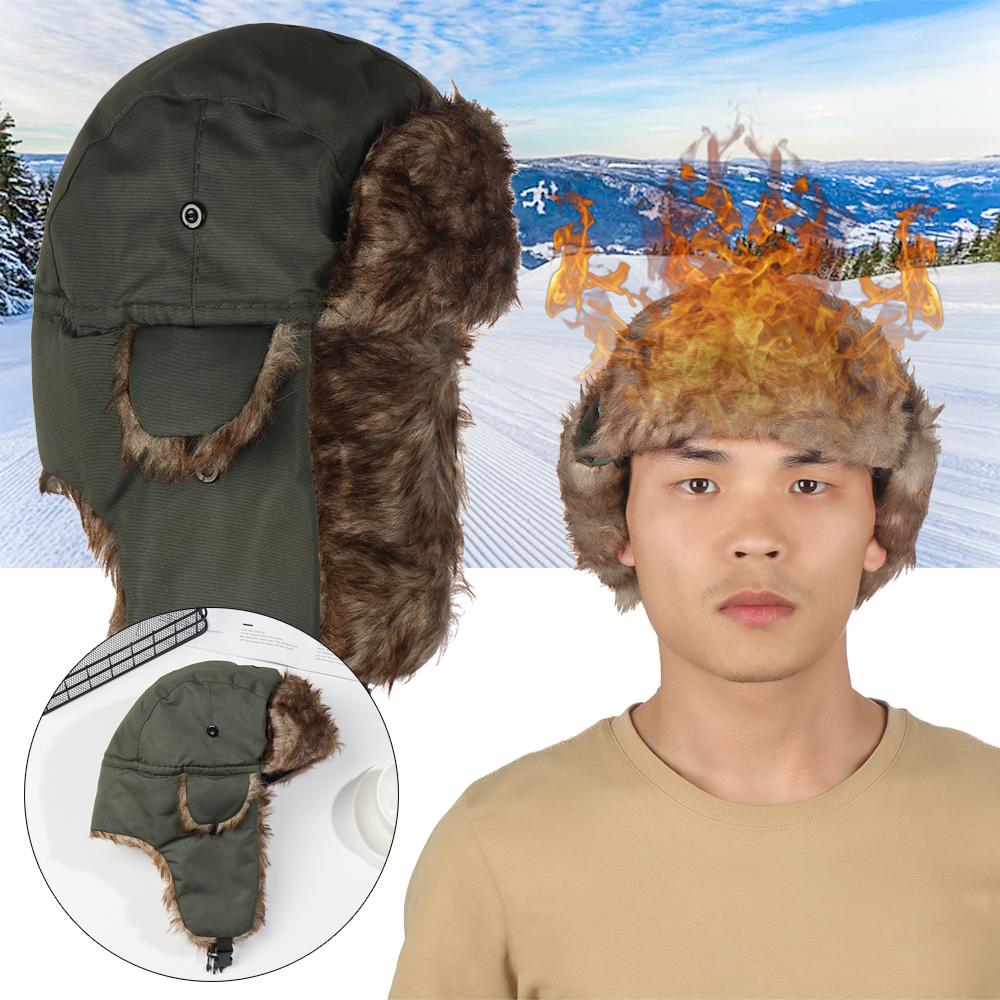 高品質イヤーフラップ付きトラッパーウィンターキャップ、カジュ - Trapper Hat Ear Flap のレビューと価格