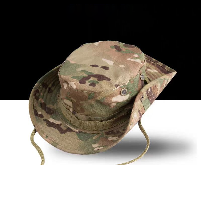 アウトドアバケットハット 厚手 迷彩柄 タクティカルブーニー - Boonie Hat Tactical のレビューと価格