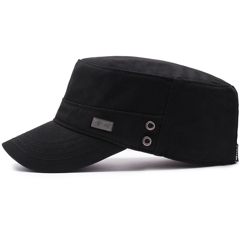 四季フラットトップハットユニセックスアーミーハットファッショ - Snapback Hat Flat のレビューと価格