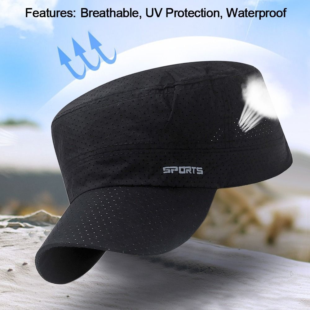 屋外通気性サンハット調節可能なフィッシャーハット野球帽ボーン - Snapback Hat Flat のレビューと価格