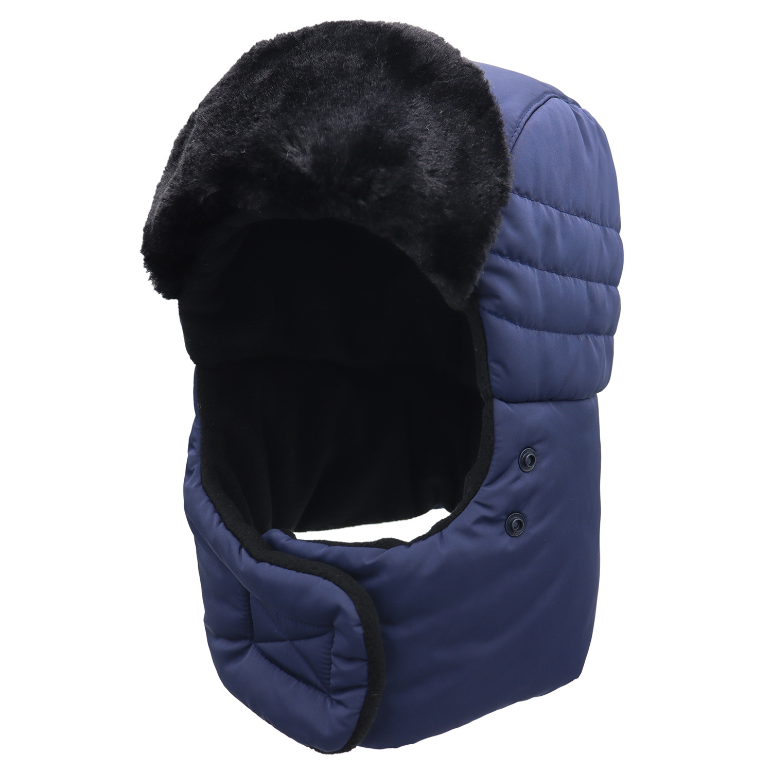メンズ冬用トラッパーハット、フェイスカバーとイヤーフラップ付 - Trapper Hat Ear Flap のレビューと価格