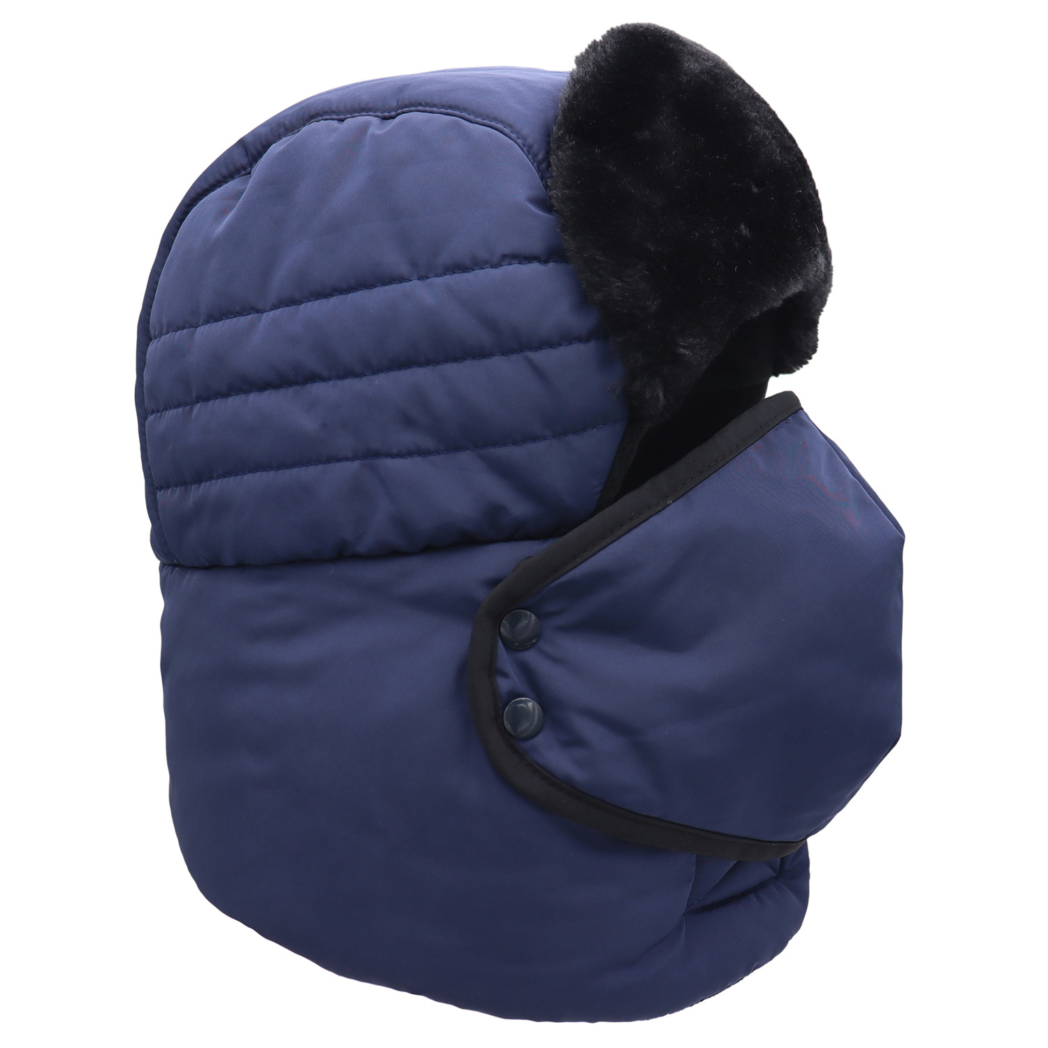 メンズ冬用トラッパーハット、フェイスカバーとイヤーフラップ付 - Trapper Hat Ear Flap のレビューと価格