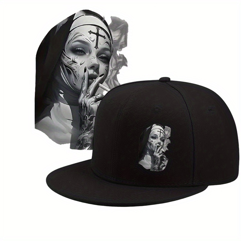 ファッションフラットブリム野球帽調節可能なヴィンテージスタイ - Snapback Hat Flat のレビューと価格