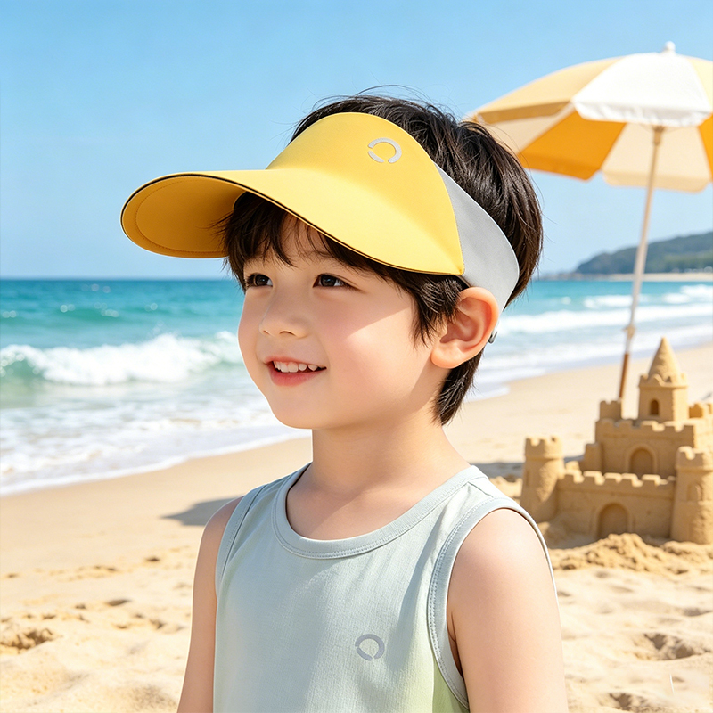 調節可能な子供用UV保護サンバイザー 軽量速乾性通気性キャッ - Running Cap Lightweight のレビューと価格