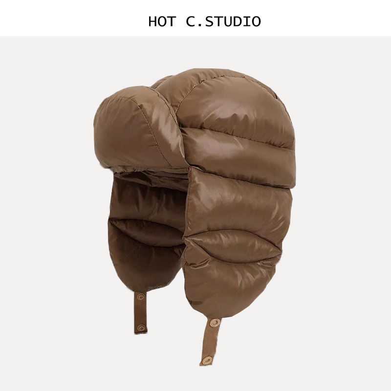 冬用保温ダウンウシャンカハット 防水イヤーフラップ付きトラッ - Trapper Hat Ear Flap のレビューと価格