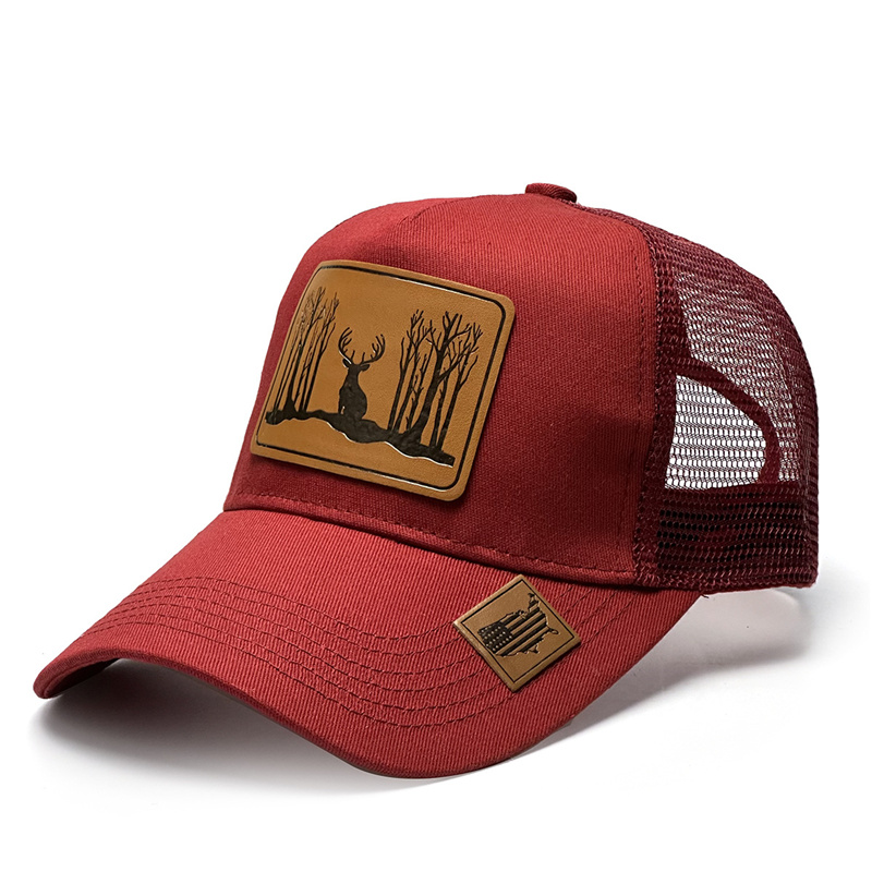 ファッション革高級野球帽女性男性スポーツバイザースナップバッ - Baseball Cap Structured のレビューと価格