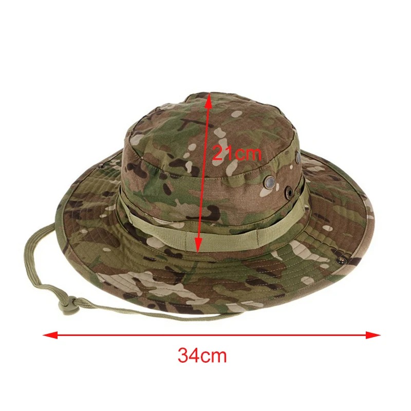 迷彩柄タクティカルブーニーハット キャンプ 登山 バケットハ - Boonie Hat Tactical のレビューと価格