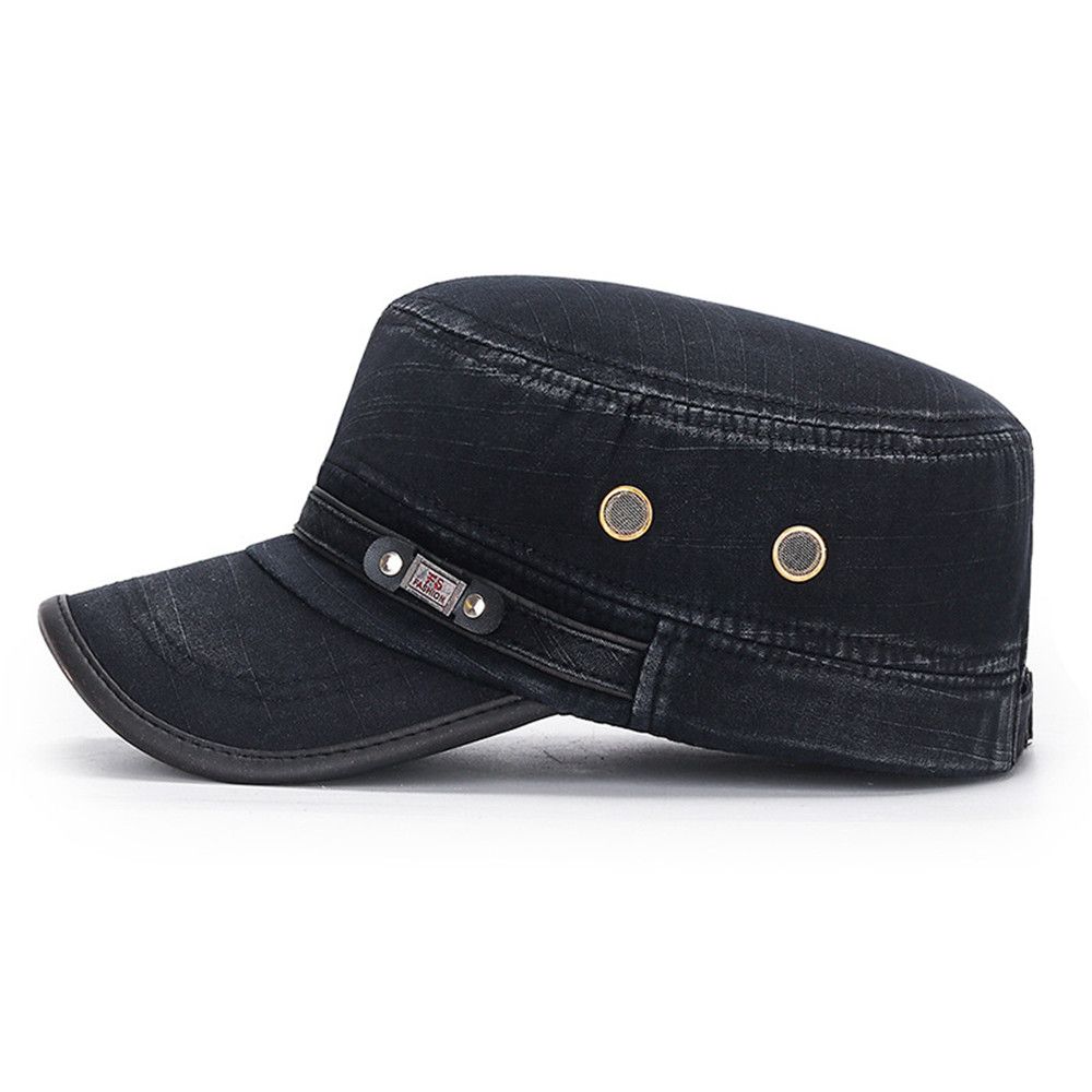 通気性のあるフラットな調節可能なキャップ メンズ デニム ベ - Snapback Hat Flat のレビューと価格