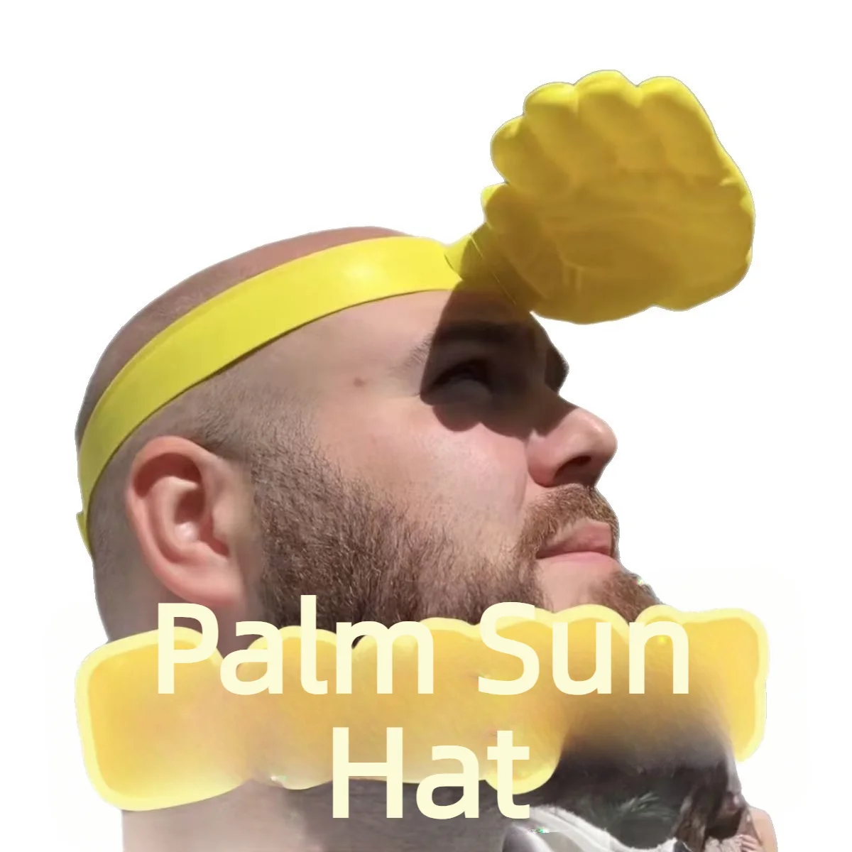 1/3 個ノベルティ 3D 手のひら型サンハット面白いユニセ - Visor Sun Hat のレビューと価格