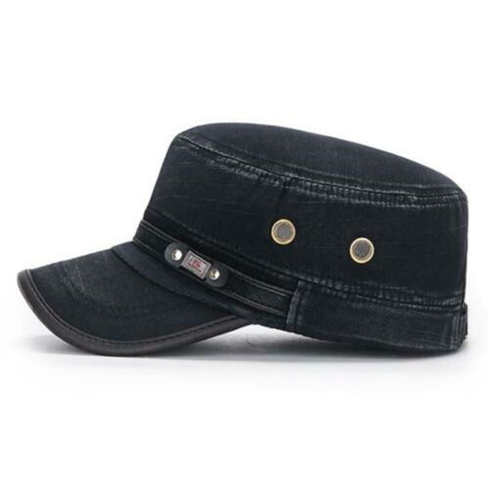 メンズ通気性ミリタリーキャップ、アウトドアスポーツ、速乾性、 - Snapback Hat Flat のレビューと価格